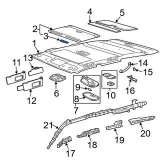 Toyota OE - Sunroof Handle