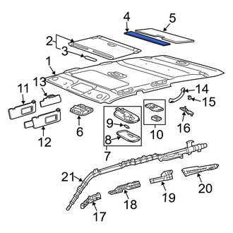 Toyota OE - Front Roof Insulator