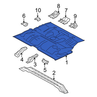 Toyota OE - Center Floor Pan