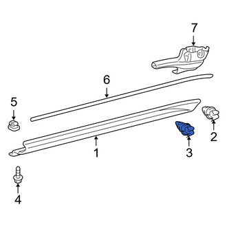 Toyota OE - Fender Flare Clip