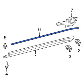 Toyota OE - Side Body Trim Protector