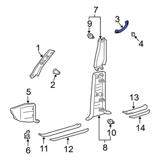 Toyota OE - Interior Grab Bar
