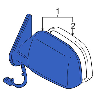 Toyota OE - Front Right Door Mirror