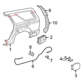 Toyota OE - Quarter Panel & Components