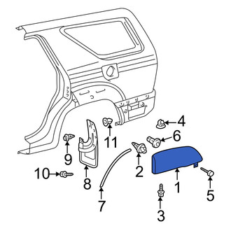 Toyota OE - Front Right Fender Flare