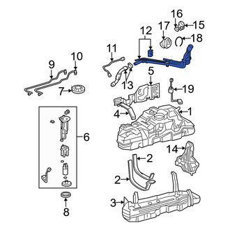 Toyota OE - Upper Fuel Tank Filler Neck