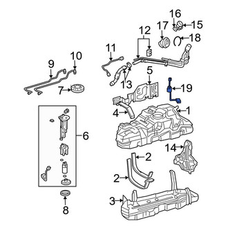 Toyota OE - Fuel Sender and Hanger Assembly