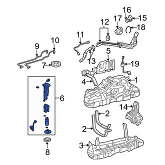 Toyota OE - Fuel Pump and Sender Assembly