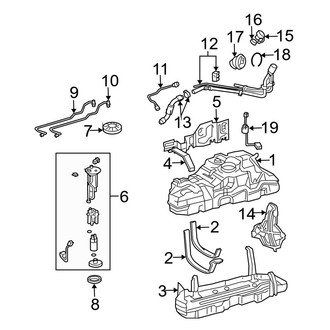 Toyota OE - Fuel System Components