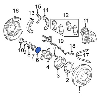 Toyota OE - Front Inner Wheel Seal