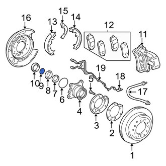 Toyota OE - Drive Axle Shaft Snap Ring