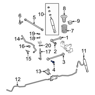 Toyota OE - Lower Suspension Control Arm Bolt