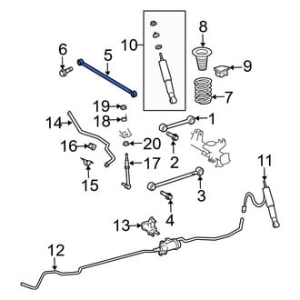 Toyota OE - Rear Lateral Arm