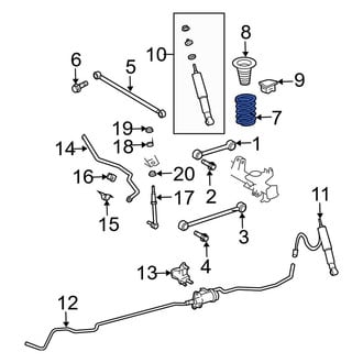 Toyota OE - Rear Coil Spring