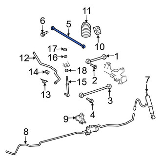 Toyota OE - Rear Lateral Arm