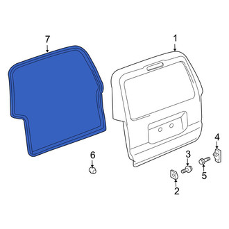 Toyota OE - Rear Hatch Seal