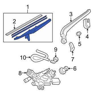 Toyota OE - Rear Wiper Blade