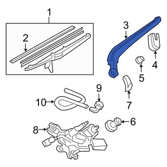 Toyota OE - Rear Wiper Arm