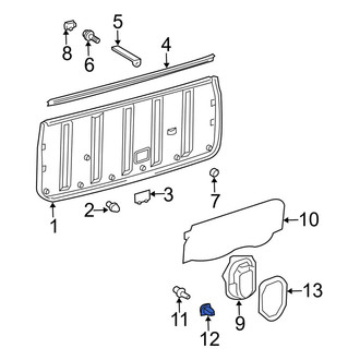 Toyota OE - Seat Frame Grommet