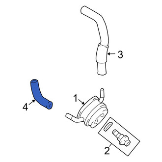Toyota OE - HVAC Heater Hose