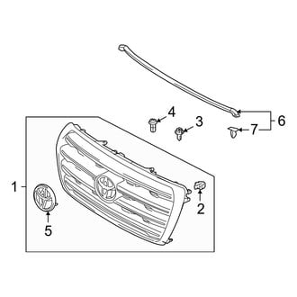 Toyota OE - Grille & Components