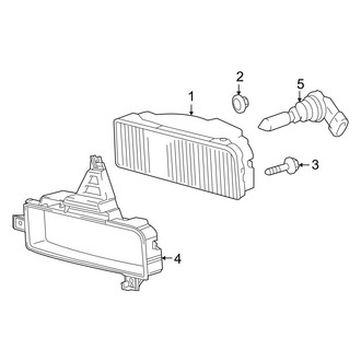 Toyota OE - Front Lamps - Fog Lamps