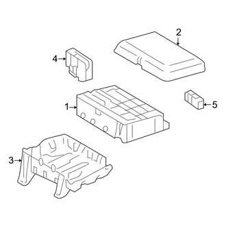 Toyota OE - Electrical - Fuse & Relay (Engine Compartment)