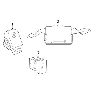 Toyota OE - Electrical Components (Distance Sensor in Instrument Panel)