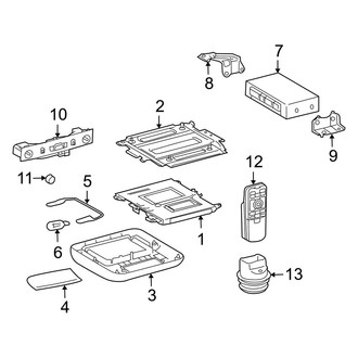 Toyota OE - Electrical - Entertainment System Components