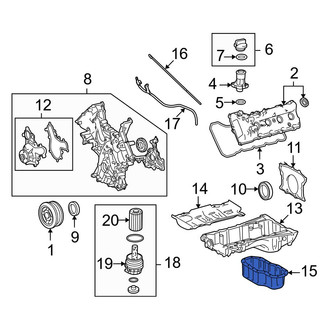 Toyota OE - Lower Engine Oil Pan