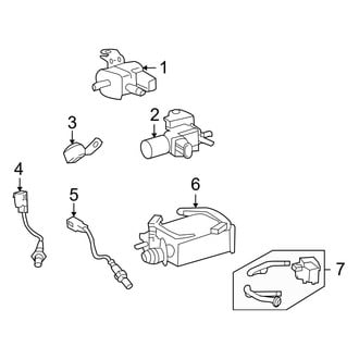 Toyota OE - Emission System - Emission Components