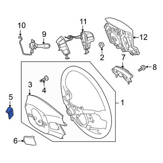 Toyota OE - Right Steering Column Cover Plug