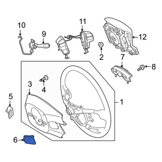 Toyota OE - Left Steering Wheel Plug