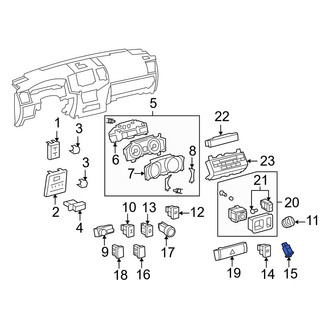 Toyota OE - Tire Pressure Monitoring System (TPMS) Reset Switch