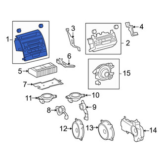 Toyota OE - Radio Control Unit