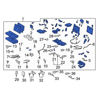 Toyota OE - Center Left Seat