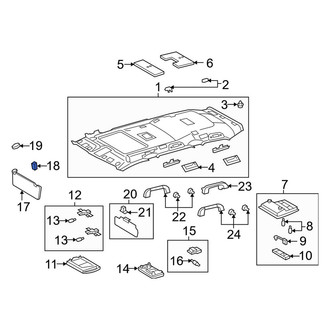 Toyota OE - Sun Visor Holder