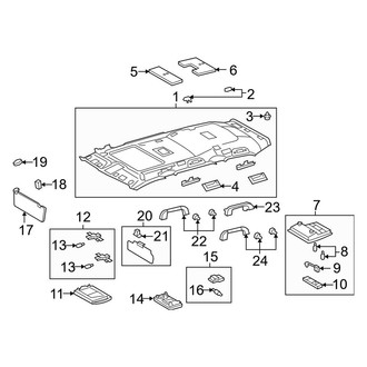 Toyota OE - Roof - Interior Trim