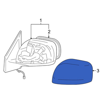 Toyota OE - Front Left Door Mirror Cover