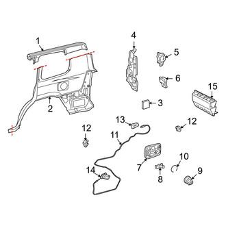 Toyota OE - Quarter Panel & Components