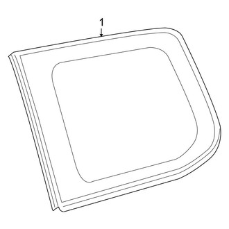 Toyota OE - Quarter Panel - Glass
