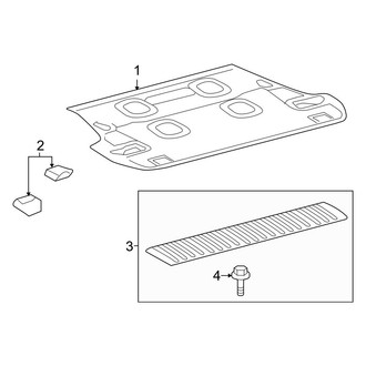 Toyota OE - Rear Body & Floor - Interior Trim