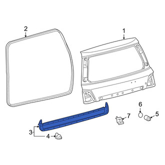 Toyota OE - Rear Outer Hatch Seal