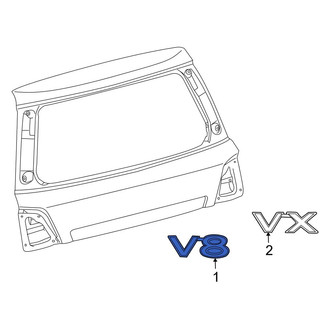 Toyota OE - Rear Tailgate Emblem