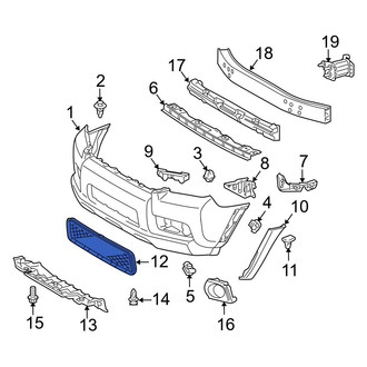 Toyota OE - Front Lower Grille