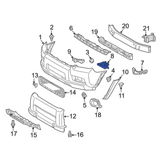Toyota OE - Front Right Inner Bumper Cover Bracket