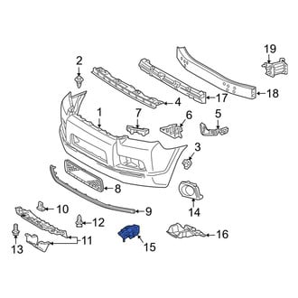 Toyota OE - Front Left Brake Air Duct