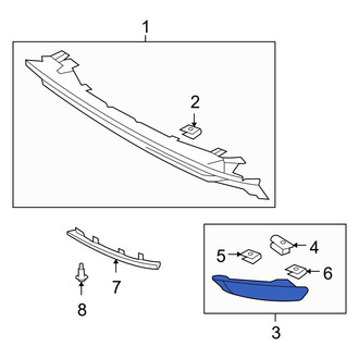 Toyota OE - Front Right Spoiler