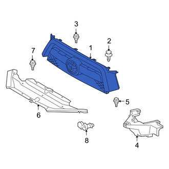 Toyota OE - Front Upper Grille