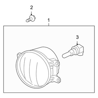 Toyota OE - Front Lamps - Fog Lamps